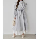 【one after another】チュールトレンチコート | NICE CLAUP / OLIVE des OLIVE OUTLET | 詳細画像16