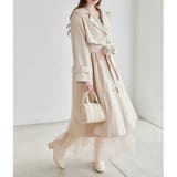 【one after another】チュールトレンチコート | NICE CLAUP / OLIVE des OLIVE OUTLET | 詳細画像9