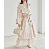 【one after another】チュールトレンチコート | NICE CLAUP / OLIVE des OLIVE OUTLET | 詳細画像11