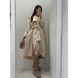 【one after another】チュールトレンチコート | NICE CLAUP / OLIVE des OLIVE OUTLET | 詳細画像21