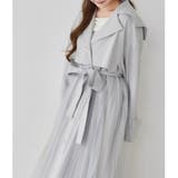 グレー | 【one after another】チュールトレンチコート | NICE CLAUP / OLIVE des OLIVE OUTLET