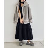 【one after another】ティアードリボンワンピース | NICE CLAUP / OLIVE des OLIVE　OUTLET | 詳細画像1 