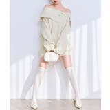 【one after another】オフショルニットミニワンピース | NICE CLAUP / OLIVE des OLIVE OUTLET | 詳細画像14