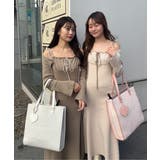 肩リボン配色ワンピース | NICE CLAUP / OLIVE des OLIVE　OUTLET | 詳細画像23 