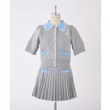 【one after another】ポロ襟半袖ニットセットアップ | NICE CLAUP / OLIVE des OLIVE　OUTLET | 詳細画像2 