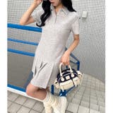 【one after another】ポロ襟プリーツミニワンピース | NICE CLAUP / OLIVE des OLIVE OUTLET | 詳細画像7