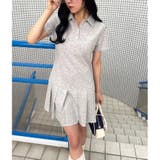 【one after another】ポロ襟プリーツミニワンピース | NICE CLAUP / OLIVE des OLIVE OUTLET | 詳細画像8