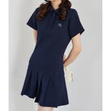【one after another】ポロ襟プリーツミニワンピース | NICE CLAUP / OLIVE des OLIVE OUTLET | 詳細画像13