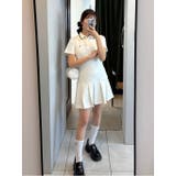 【one after another】ポロ襟プリーツミニワンピース | NICE CLAUP / OLIVE des OLIVE OUTLET | 詳細画像23