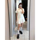 【one after another】ポロ襟プリーツミニワンピース | NICE CLAUP / OLIVE des OLIVE OUTLET | 詳細画像24