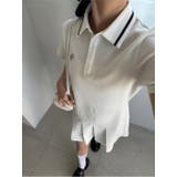 【one after another】ポロ襟プリーツミニワンピース | NICE CLAUP / OLIVE des OLIVE OUTLET | 詳細画像25