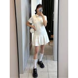 【one after another】ポロ襟プリーツミニワンピース | NICE CLAUP / OLIVE des OLIVE OUTLET | 詳細画像28