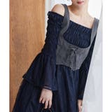 ネイビー | 【one after another】コルセットベスト&ワンピース セット | NICE CLAUP / OLIVE des OLIVE　OUTLET