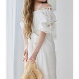 【one after another】バックリボンギャザーロングワンピ | NICE CLAUP / OLIVE des OLIVE OUTLET | 詳細画像8