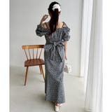 【one after another】バックリボンギャザーロングワンピ | NICE CLAUP / OLIVE des OLIVE OUTLET | 詳細画像17