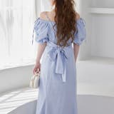 【one after another】バックリボンギャザーロングワンピ | NICE CLAUP / OLIVE des OLIVE OUTLET | 詳細画像13