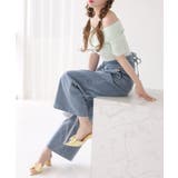 【one after another】ビッグリボンポインテッドサンダル | NICE CLAUP / OLIVE des OLIVE　OUTLET | 詳細画像39 