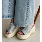 3色展開、ウェッジソールサンダル | NICE CLAUP / OLIVE des OLIVE OUTLET | 詳細画像3