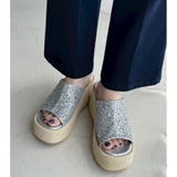 3色展開、ウェッジソールサンダル | NICE CLAUP / OLIVE des OLIVE OUTLET | 詳細画像2