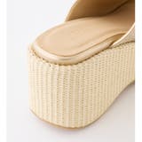 3色展開、ウェッジソールサンダル | NICE CLAUP / OLIVE des OLIVE OUTLET | 詳細画像16