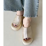 3色展開、ウェッジソールサンダル | NICE CLAUP / OLIVE des OLIVE OUTLET | 詳細画像5