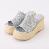 シルバー | 3色展開、ウェッジソールサンダル | NICE CLAUP / OLIVE des OLIVE OUTLET
