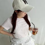 【one after another】ロゴ刺繍キャップ | NICE CLAUP / OLIVE des OLIVE　OUTLET | 詳細画像3 