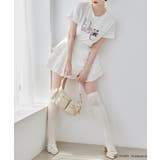 【one after another】【mikko コラボ】プリントTシャツ | NICE CLAUP / OLIVE des OLIVE　OUTLET | 詳細画像4 