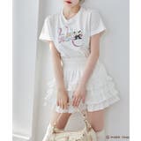 【one after another】【mikko コラボ】プリントTシャツ | NICE CLAUP / OLIVE des OLIVE　OUTLET | 詳細画像6 