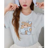 【one after another】【mikko コラボ】プリントTシャツ | NICE CLAUP / OLIVE des OLIVE　OUTLET | 詳細画像27 