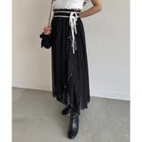 柄2 | 【one after another】イレヘムロングスカート | NICE CLAUP / OLIVE des OLIVE　OUTLET