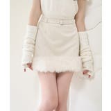 【one after another】フェイクムートンミニスカート | NICE CLAUP / OLIVE des OLIVE OUTLET | 詳細画像32