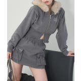 【one after another】カットミニスカート | NICE CLAUP / OLIVE des OLIVE OUTLET | 詳細画像24
