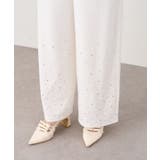 【one after another】裾ビジューカットパンツ | NICE CLAUP / OLIVE des OLIVE OUTLET | 詳細画像5