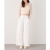 【one after another】裾ビジューカットパンツ | NICE CLAUP / OLIVE des OLIVE OUTLET | 詳細画像6