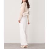 【one after another】裾ビジューカットパンツ | NICE CLAUP / OLIVE des OLIVE OUTLET | 詳細画像8