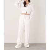 【one after another】裾ビジューカットパンツ | NICE CLAUP / OLIVE des OLIVE OUTLET | 詳細画像10