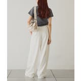【one after another】裾ビジューカットパンツ | NICE CLAUP / OLIVE des OLIVE OUTLET | 詳細画像16