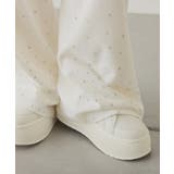 【one after another】裾ビジューカットパンツ | NICE CLAUP / OLIVE des OLIVE OUTLET | 詳細画像19