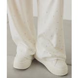 【one after another】裾ビジューカットパンツ | NICE CLAUP / OLIVE des OLIVE OUTLET | 詳細画像20