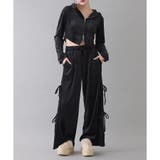 サイドレースベロアリボンパンツ | NICE CLAUP / OLIVE des OLIVE　OUTLET | 詳細画像19 