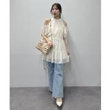 【one after another】肩あきティアードチュニック | NICE CLAUP / OLIVE des OLIVE　OUTLET | 詳細画像39 