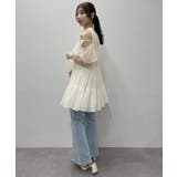 【one after another】肩あきティアードチュニック | NICE CLAUP / OLIVE des OLIVE　OUTLET | 詳細画像40 