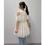 【one after another】肩あきティアードチュニック | NICE CLAUP / OLIVE des OLIVE　OUTLET | 詳細画像41 