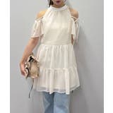 【one after another】肩あきティアードチュニック | NICE CLAUP / OLIVE des OLIVE　OUTLET | 詳細画像42 