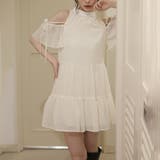 アイボリー | 【one after another】肩あきティアードチュニック | NICE CLAUP / OLIVE des OLIVE OUTLET