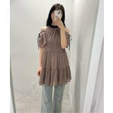 【one after another】肩あきティアードチュニック | NICE CLAUP / OLIVE des OLIVE　OUTLET | 詳細画像59 