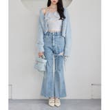 【one after another】クロスフリルキャミ | NICE CLAUP / OLIVE des OLIVE　OUTLET | 詳細画像19 