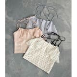 【one after another】クロスフリルキャミ | NICE CLAUP / OLIVE des OLIVE　OUTLET | 詳細画像2 
