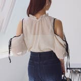 【one after another】肩リボンあきブラウス | NICE CLAUP / OLIVE des OLIVE　OUTLET | 詳細画像17 